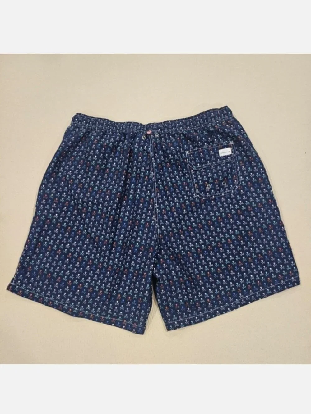 Peter Millar Skull & Cross-Bones Swim Trunks XXL